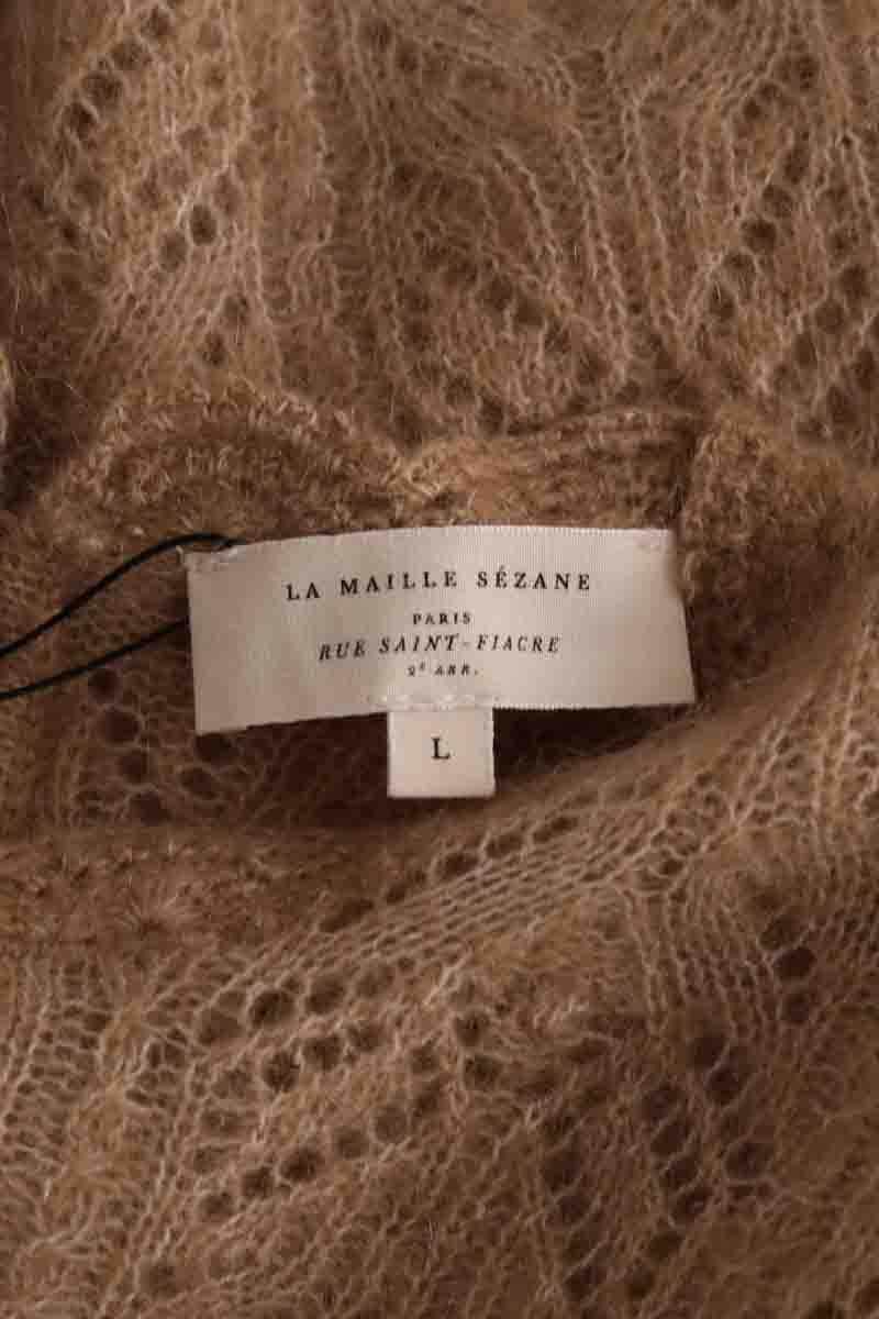 Pull Sézane Camel en Laine