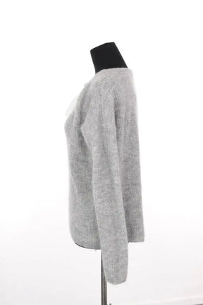 Pull Sézane Gris en Laine