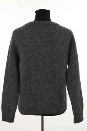Pull Sézane Gris en Laine