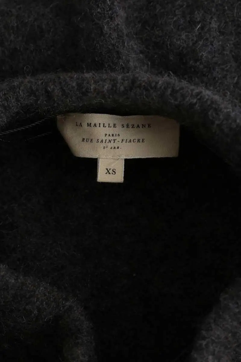 Pull Sézane Gris en Laine