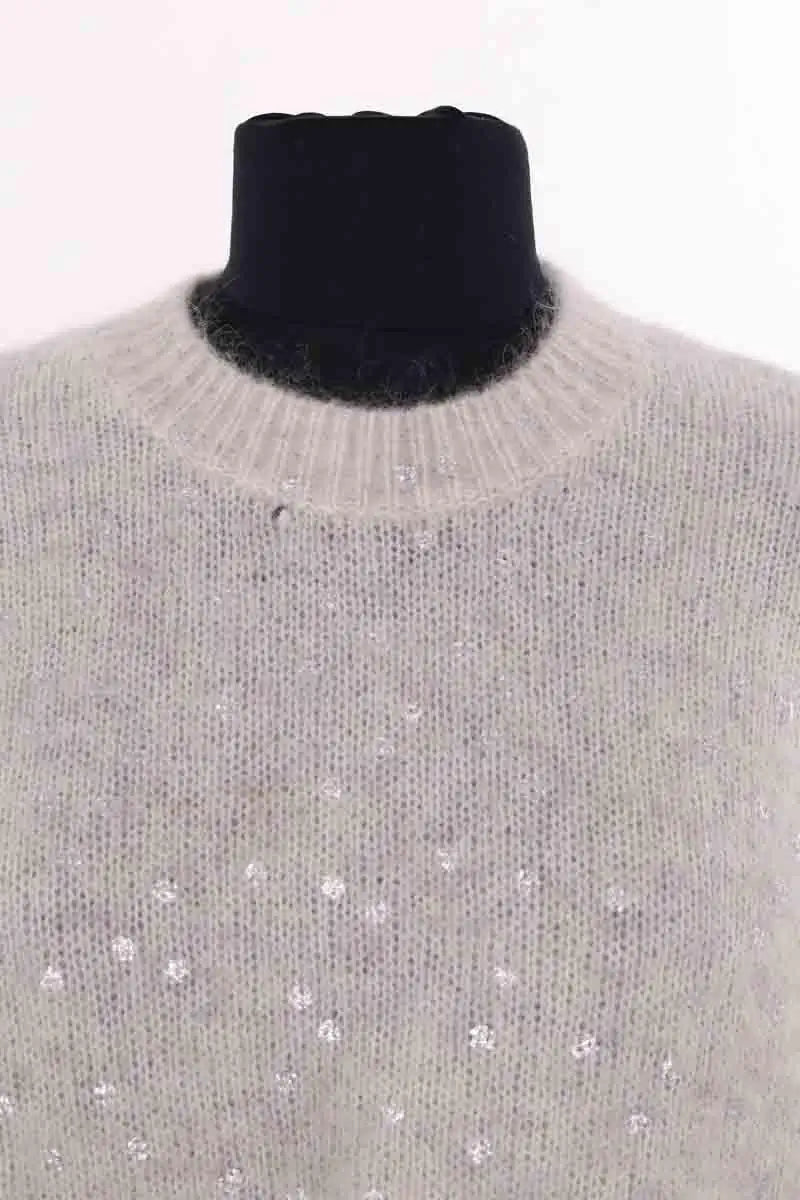 Pull Sézane Gris en Synthétique