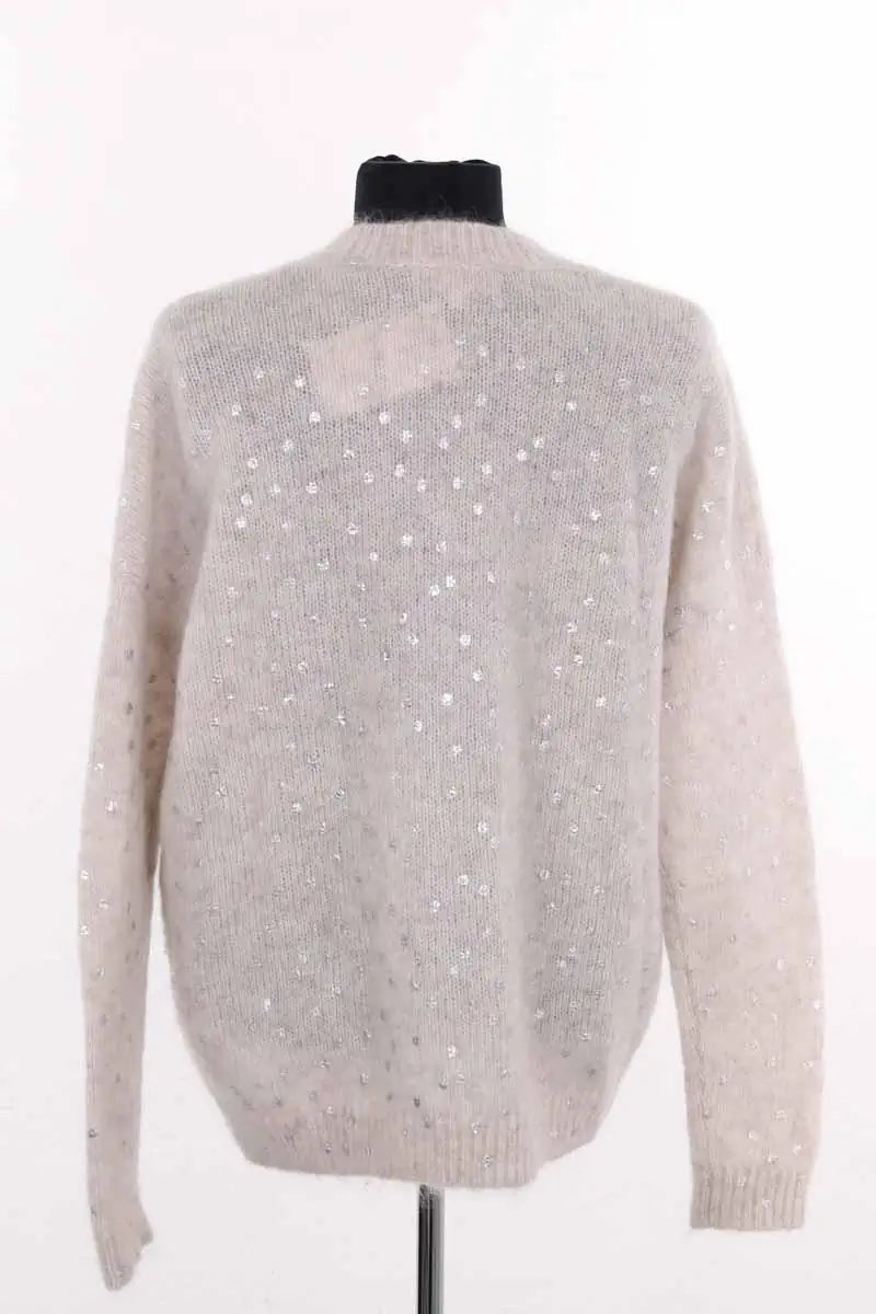 Pull Sézane Gris en Synthétique
