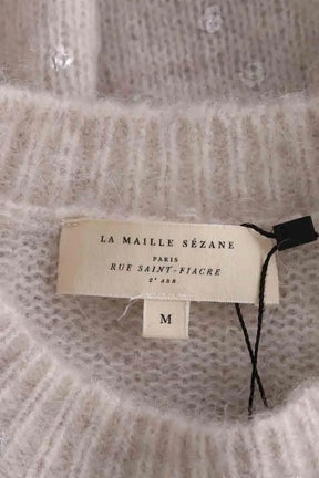 Pull Sézane Gris en Synthétique