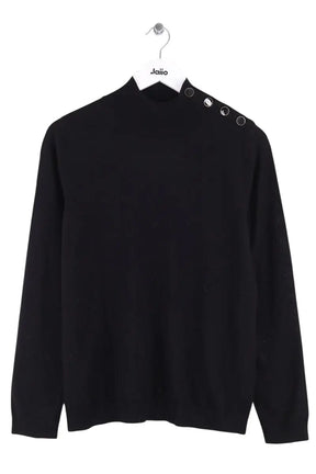 Pull Sézane Jacob Noir en Laine, taille L - Seconde Main