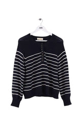 Pull Sézane Marine en Coton, taille M - Seconde Main