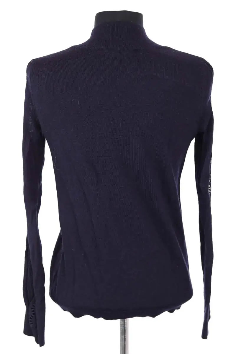 Pull Sézane Marine en Synthétique