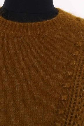 Pull Sézane Marron en Laine