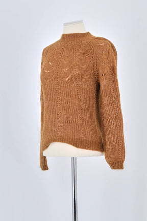 Pull Sézane Marron en Synthétique