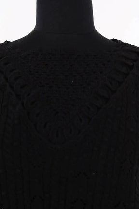Pull Sézane Noir en Coton