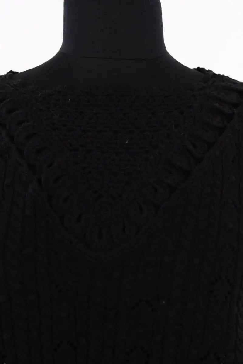 Pull Sézane Noir en Coton