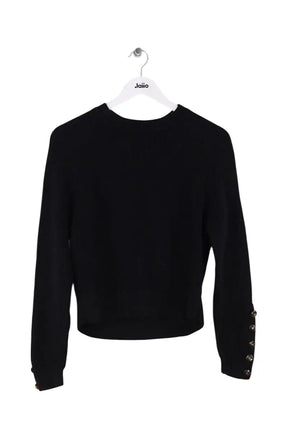 Pull Sézane Noir en Laine, taille M - Seconde Main