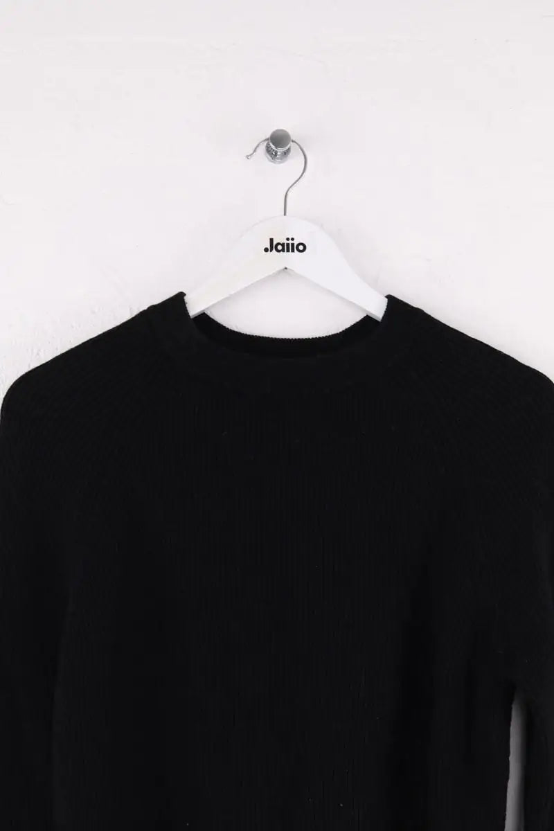 Pull Sézane Noir en Laine