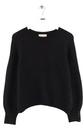 Pull Sézane Noir en Laine, taille M - Seconde Main