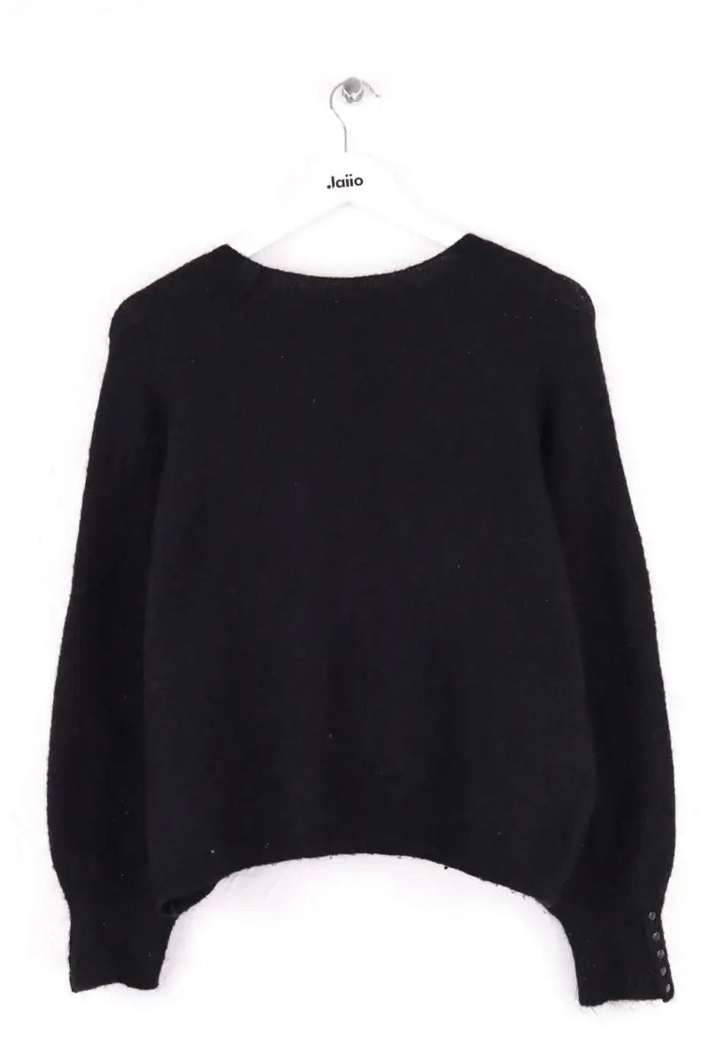 Pull Sézane Noir en Laine
