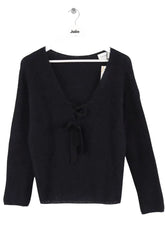 Pull Sézane Noir en Laine, taille M - Seconde Main