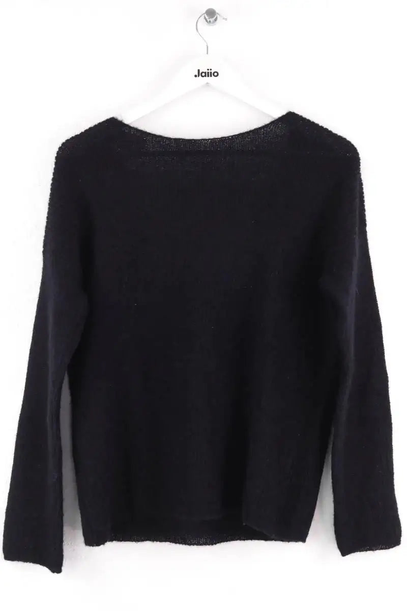 Pull Sézane Noir en Laine