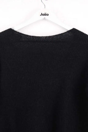 Pull Sézane Noir en Laine