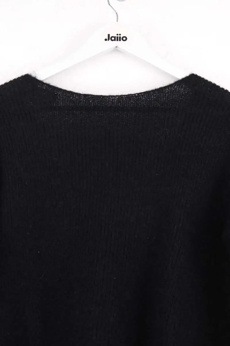 Pull Sézane Noir en Laine