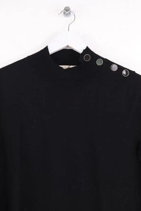 Pull Sézane Noir en Laine