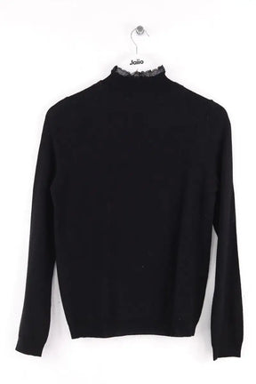 Pull Sézane Noir en Laine