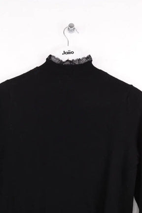 Pull Sézane Noir en Laine