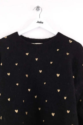 Pull Sézane Noir en Laine