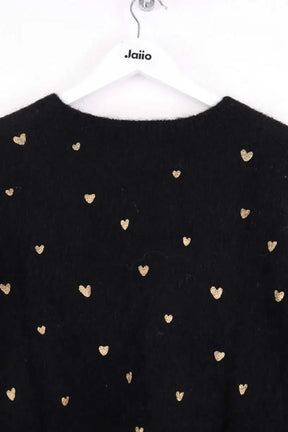 Pull Sézane Noir en Laine
