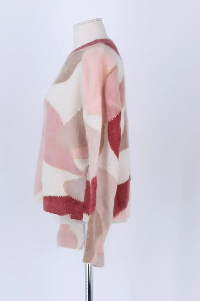 Pull Sézane Rose en Laine