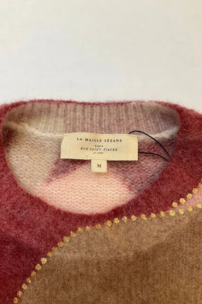 Pull Sézane Rose en Laine