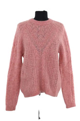 Pull Sézane Rose en Laine, taille M - Seconde Main