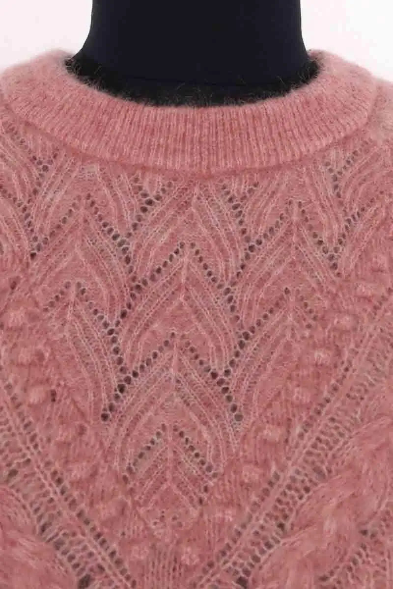 Pull Sézane Rose en Laine