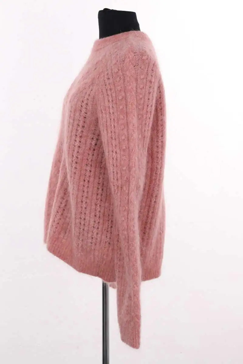 Pull Sézane Rose en Laine
