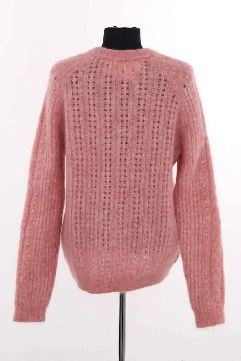Pull Sézane Rose en Laine