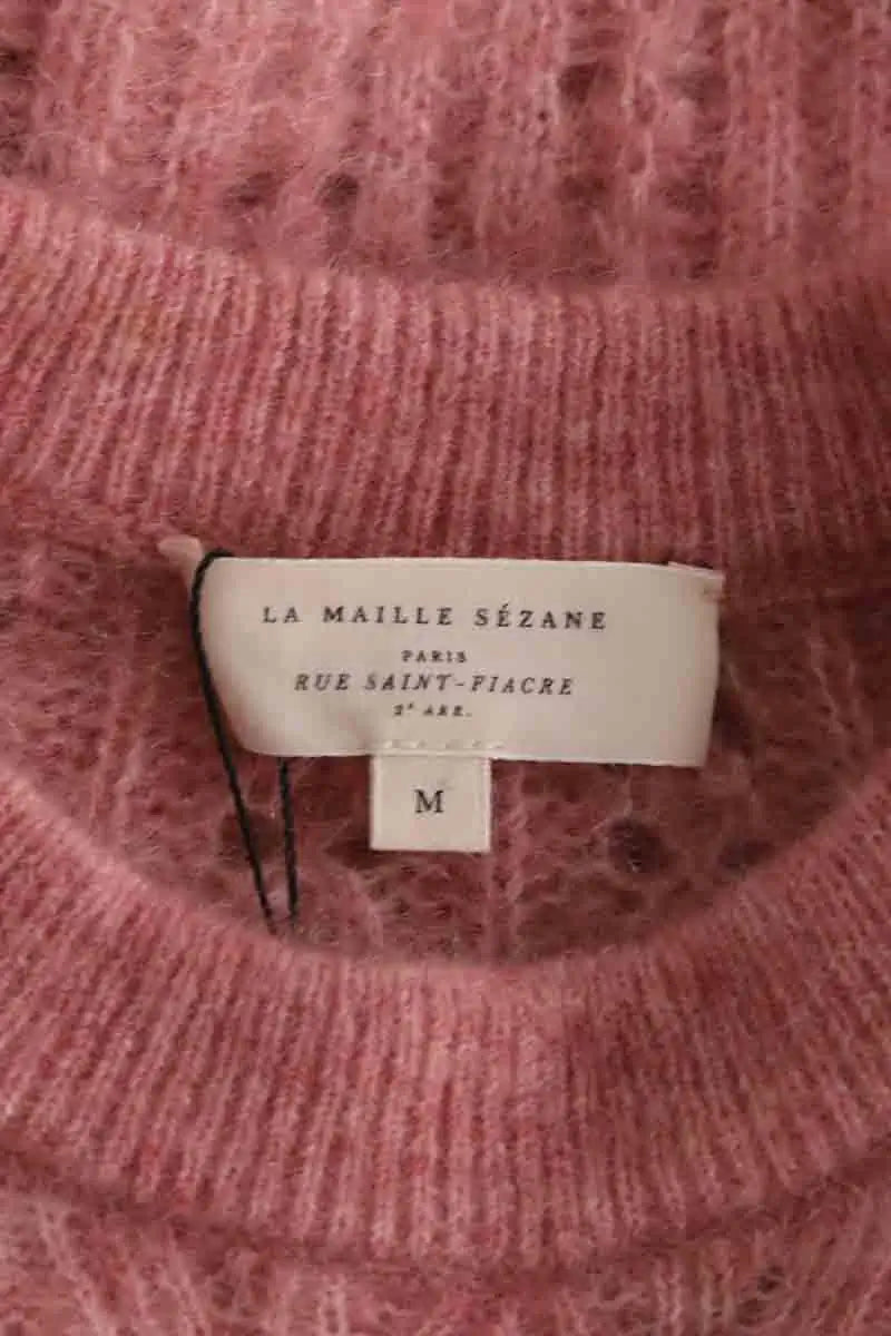 Pull Sézane Rose en Laine