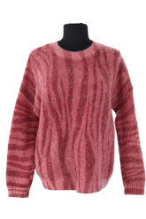 Pull Sézane Rose en Laine, taille S - Seconde Main