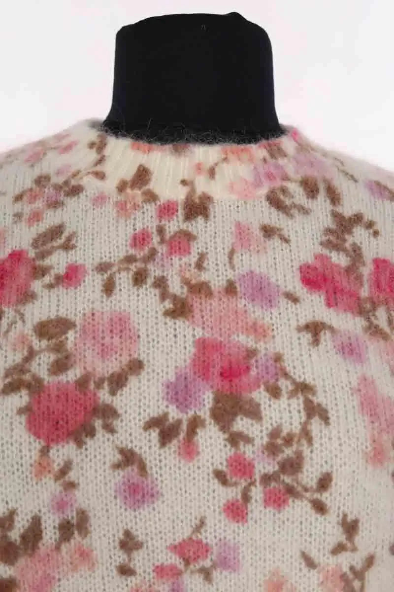 Pull Sézane Rose en Laine