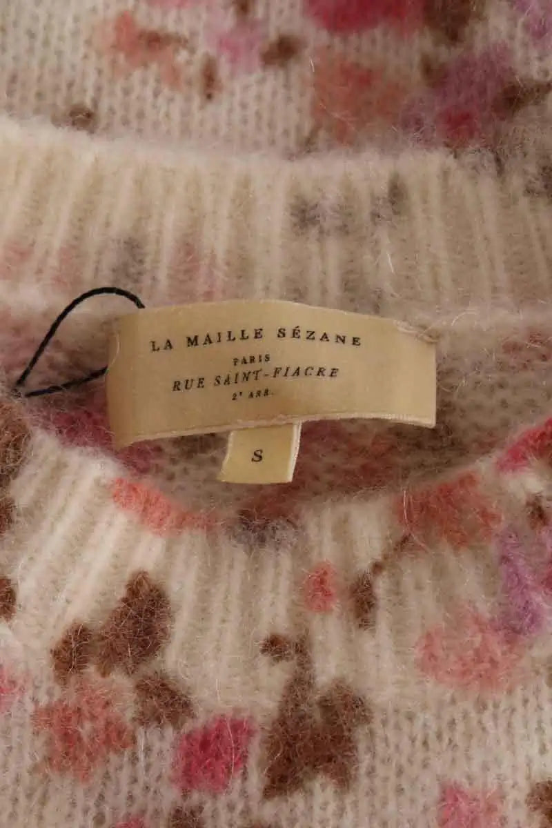 Pull Sézane Rose en Laine