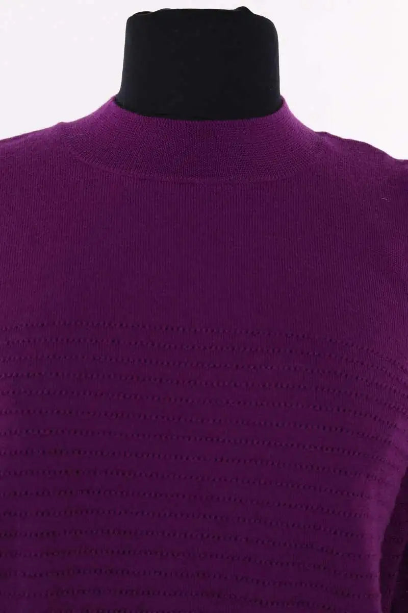 Pull Sézane Violet en Laine