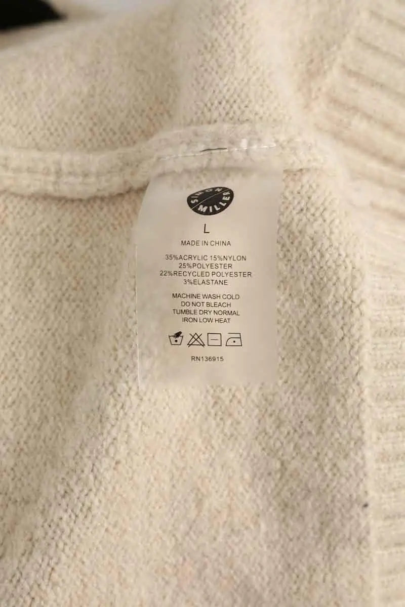Pull Simon Miller Beige en Synthétique