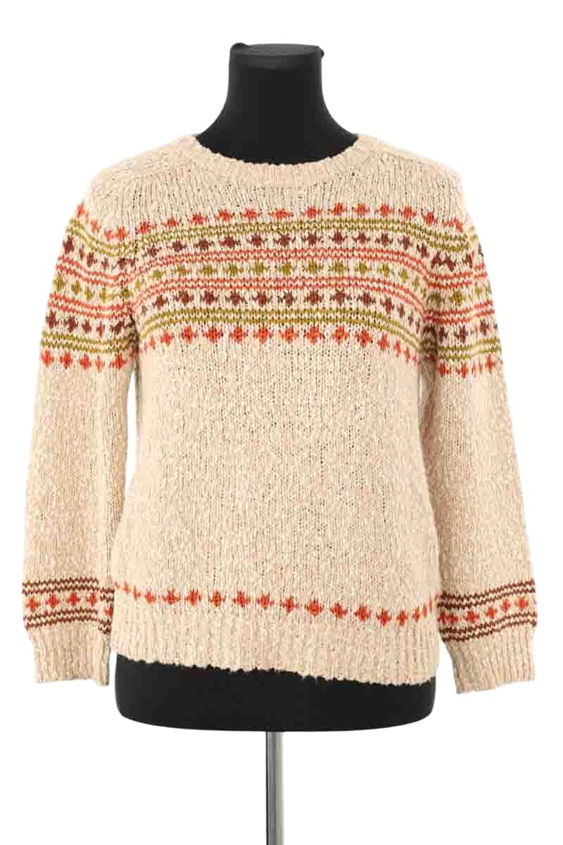 Pull Soeur Beige en Coton, taille M - Seconde Main