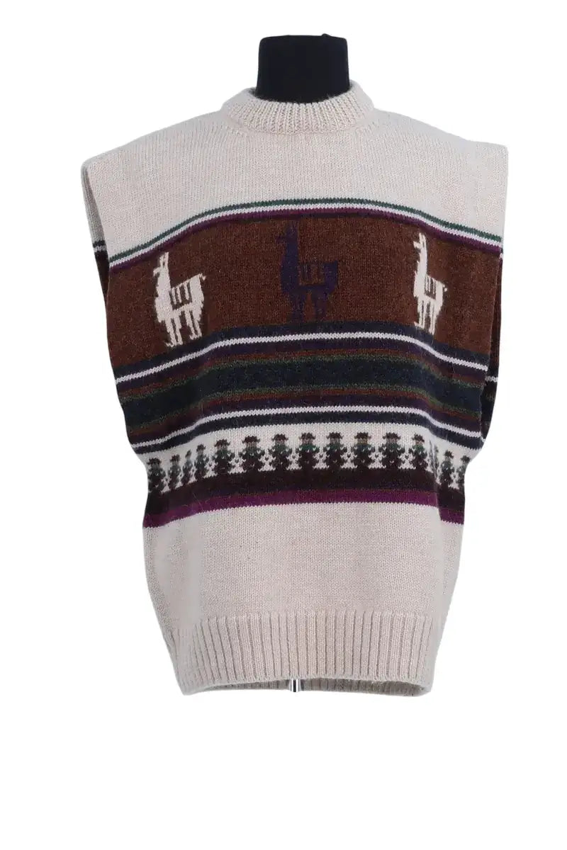 Pull Soeur Beige en Laine, taille S - Seconde Main