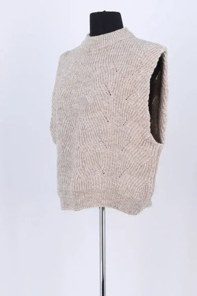 Pull Soeur Beige en Laine