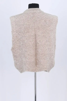 Pull Soeur Beige en Laine