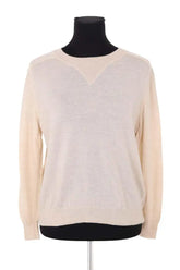 Pull Soeur Beige en Laine, taille S - Seconde Main