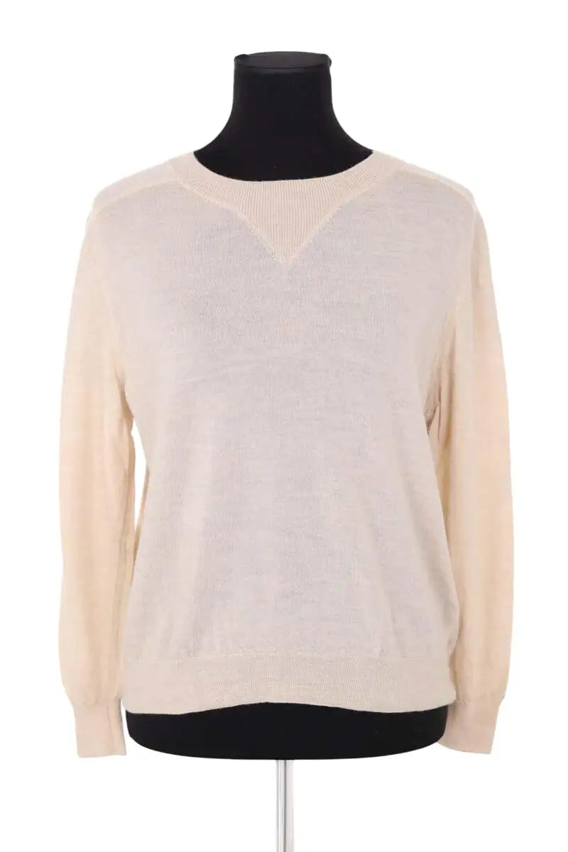 Pull Soeur Beige en Laine, taille S - Seconde Main