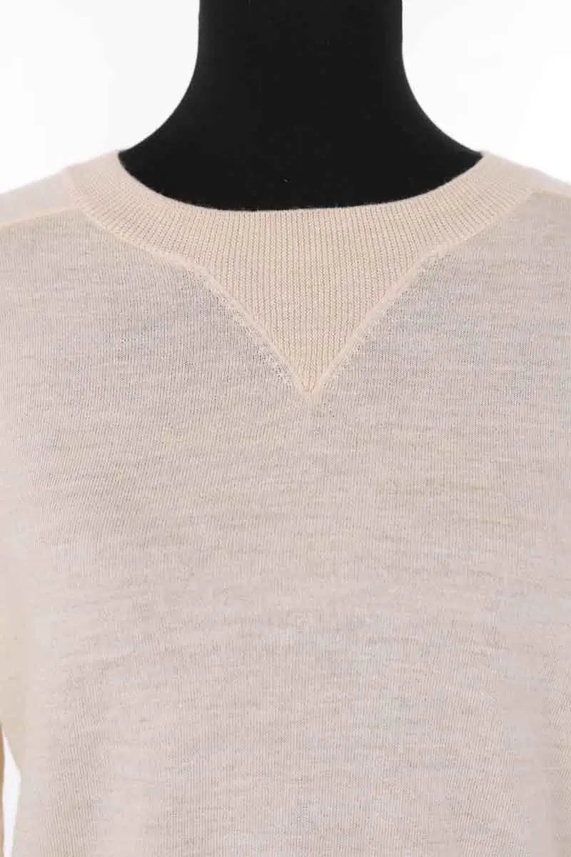 Pull Soeur Beige en Laine
