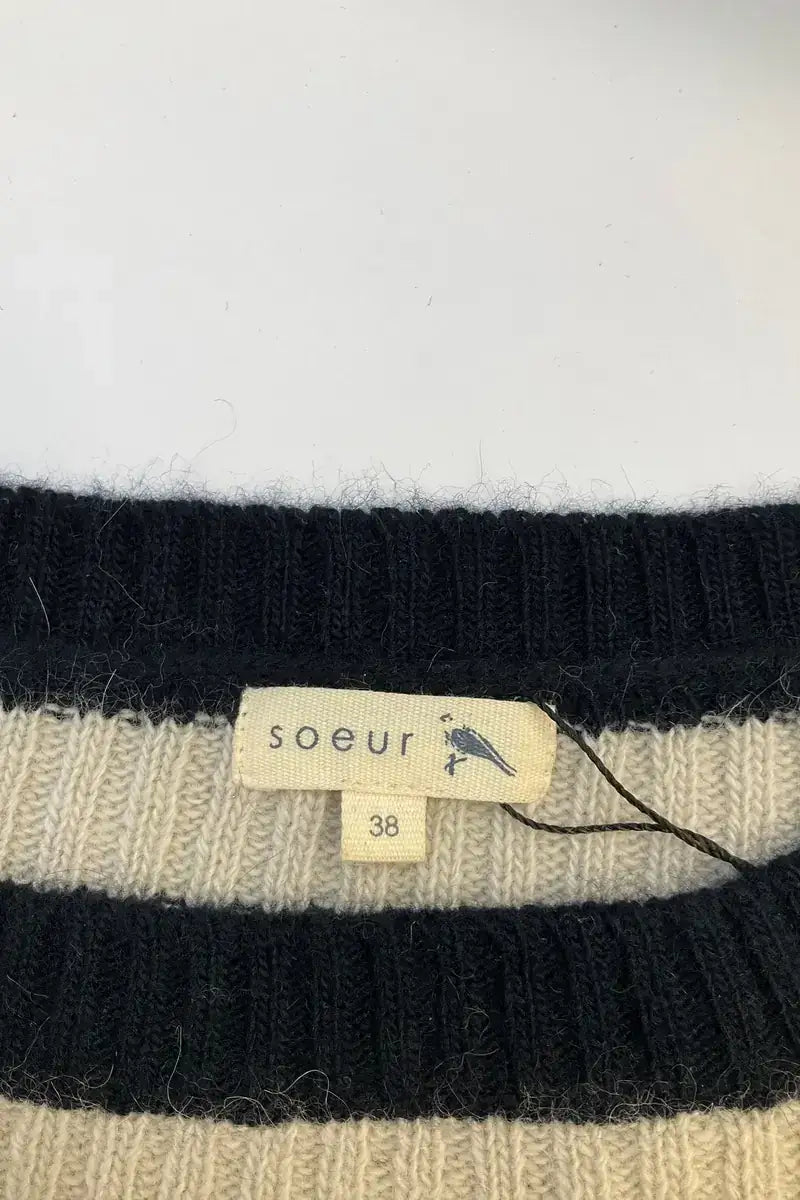 Pull Soeur Blanc en Laine