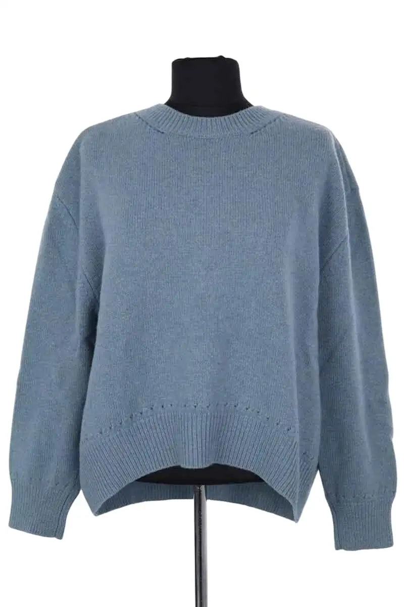 Pull Soeur Leontine Bleu en Laine, taille M - Seconde Main