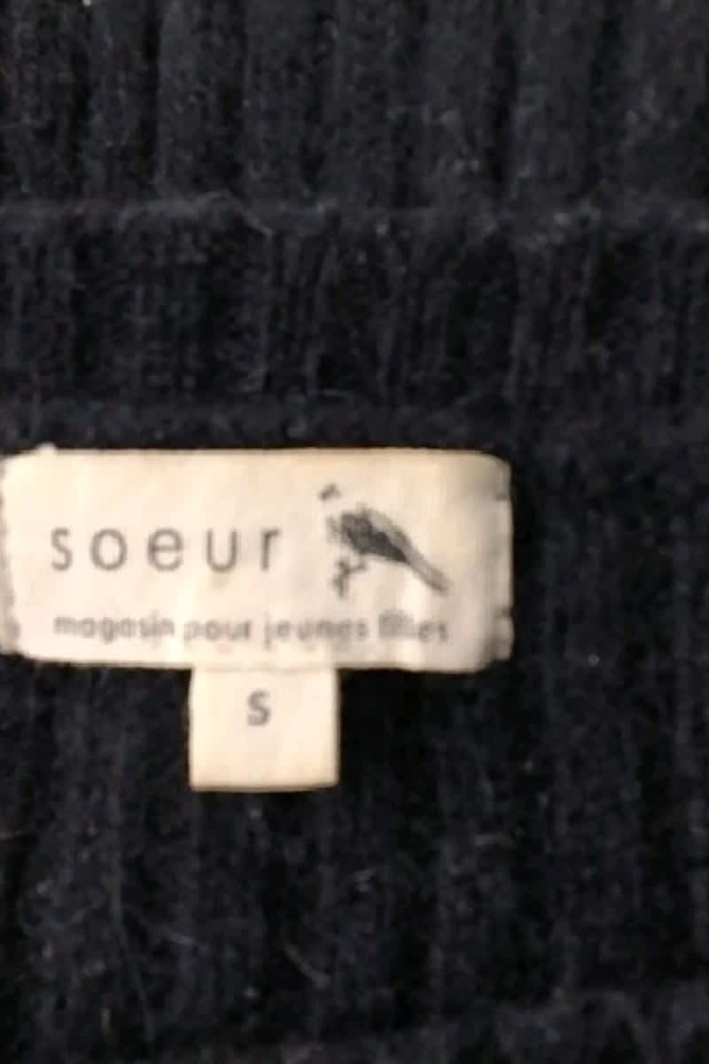 Pull Soeur Marine en Laine