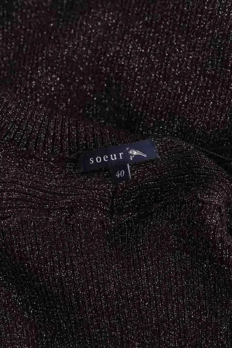 Pull Soeur Marron en Viscose